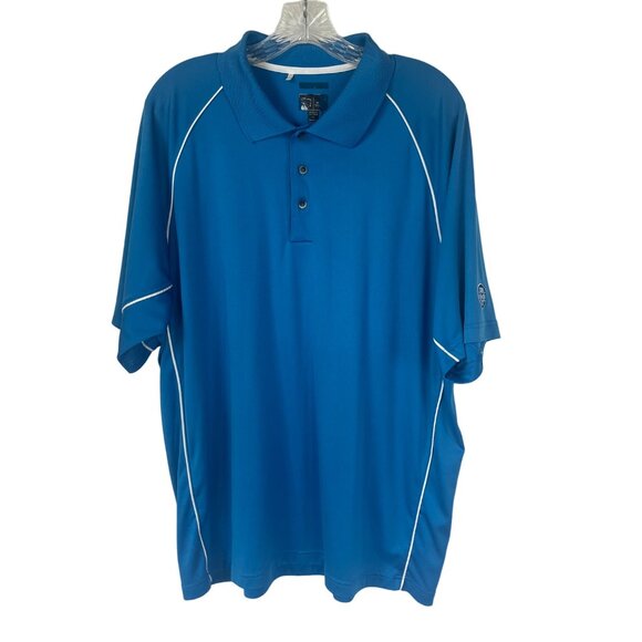 Adidas Golf Polo Shirt Mens XL Blue - Picture 1 of 8